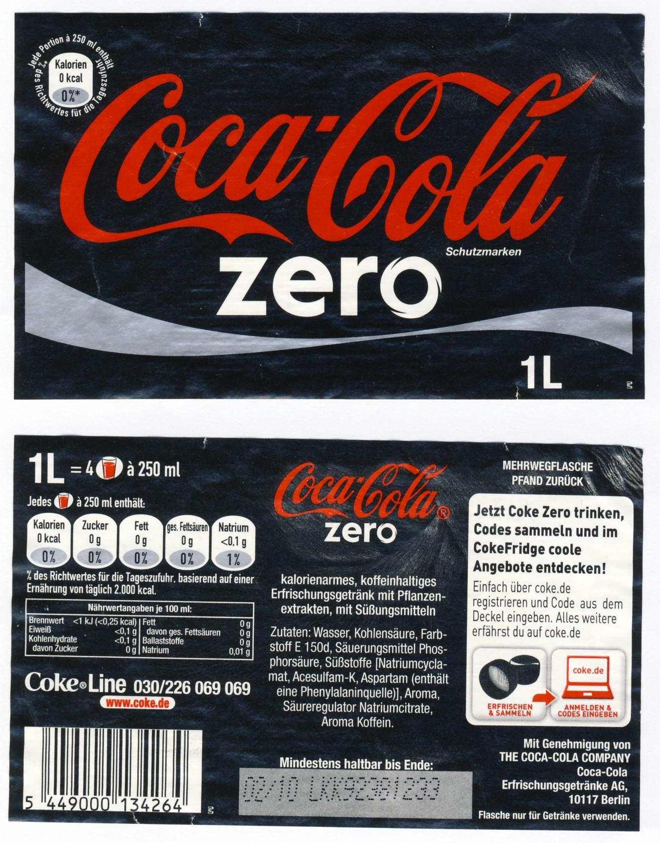 Coca Cola Zero